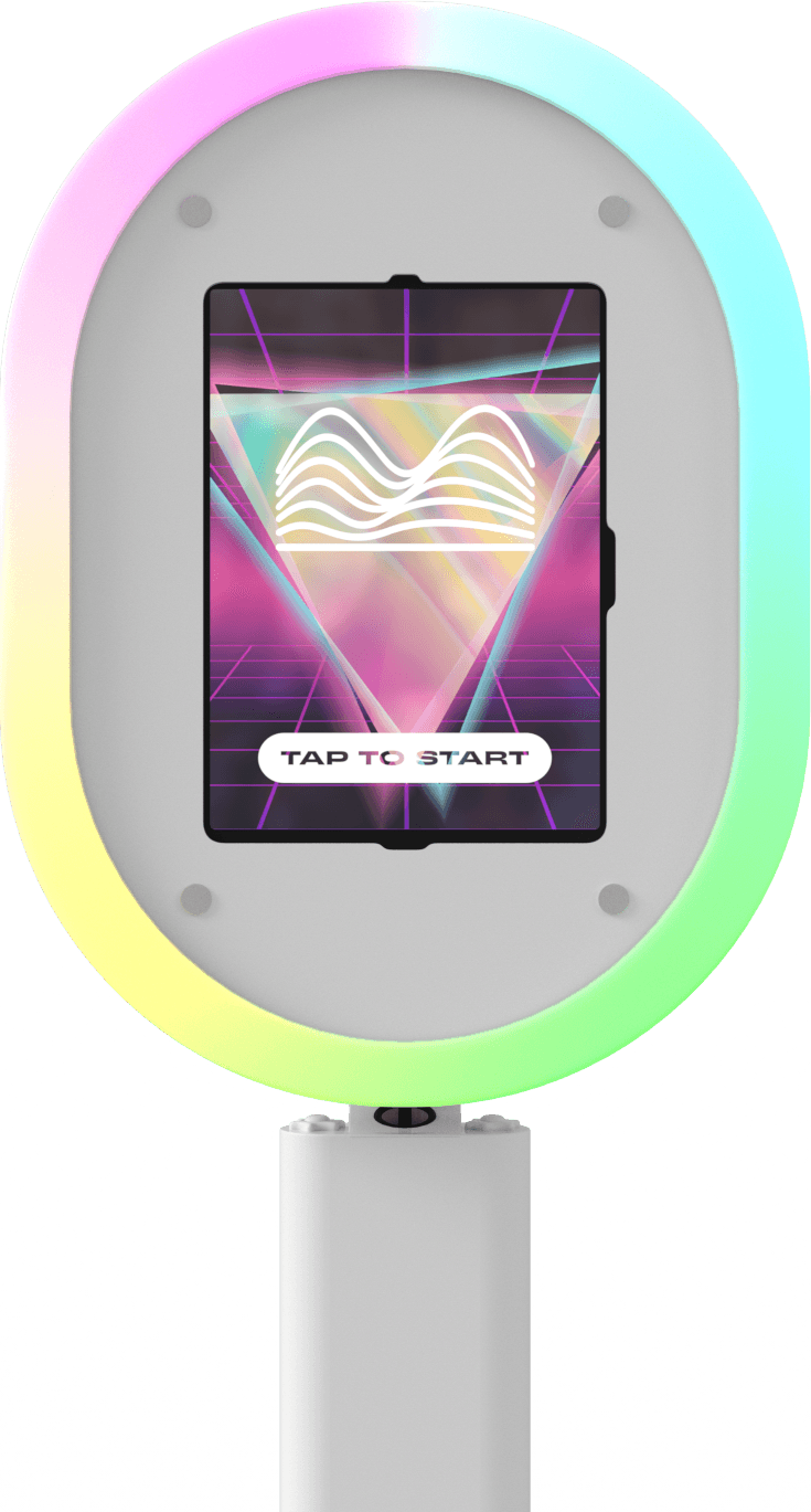 Movebooth iPad Photo Booth Kiosk close-up